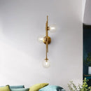 Axyaa Modern Glass Ball Wall Lamp for Living Room and Bedroom