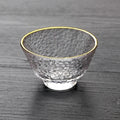 Axyaa 80ml Heat Resistant Tea Cup Vertical Texture Sake Tasting Glass