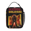 Axyaa Deadpool & Wolverine Insulated Lunch Bag - Reusable Thermal Cooler