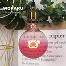 Axyaa Gradient Pink LED Filament Heart Light Bulb - E27 Dimmable Romantic Warm Light
