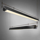 Axyaa Modern LED Pendant Light for Dinning Room, Nordic Linear Hanging Lamp