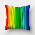 Axyaa Geometric Animal Rainbow Pillow Case for Home Decor 45X45CM