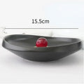 Axyaa White Ceramic Special-shaped Plates Set for Elegant Dining