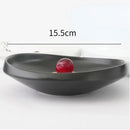 Axyaa White Ceramic Special-shaped Plates Set for Elegant Dining