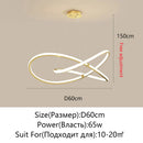 Axyaa LED Chandelier: Modern Ceiling Lights Fixture for Home Lighting, Living Room, Dining Room, Bedroom