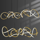 Axyaa Modern LED Pendant Light Chandeliers for Living and Dining Room