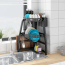 Axyaa Corner Storage Shelves & Sink Organizer - Kitchen Accessories