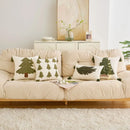 Axyaa Christmas Tufted Cushion Cover with Tassel Pillowcase, Holiday Decor 45x45/30x50cm