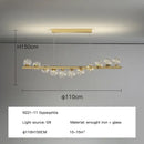 Axyaa Glass Ball Ceiling Chandelier for Dining Room & Kitchen