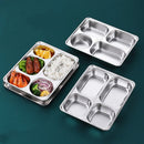 Stainless Steel Kitchen Storage Tray by Axyaa: Organize Dishes & Utensils for School or Company