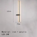 Axyaa Nordic Minimalist LED Wall Lights for Home Decor