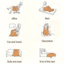Axyaa Fluffy Rabbit Plush Fleece Throw Blanket for Sofa and Bed