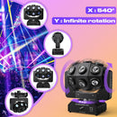 Axyaa 180W RGBW Beam Moving Head Light LED Strobe for Stage Effect