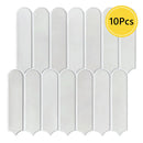 Axyaa 3D Green Tile Sticker, Self-adhesive Fish Scale Backsplash for Kitchen Bathroom