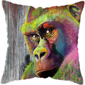 Axyaa Modern Monkey Painting Pillow Covers - Nordic Cushion Cover for Home Decoration