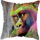 Axyaa Modern Monkey Painting Pillow Covers - Nordic Cushion Cover for Home Decoration