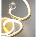 Axyaa Modern LED Ceiling Light Chandelier for Home Decor Lighting