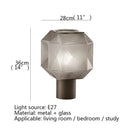 Axyaa Ice Cube Design Desk Lamp for Home Decoration, Bedroom, Living Room