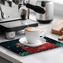 Axyaa Christmas Kitchen Drain Pads Tableware Mat Set