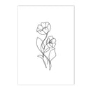 Nordic Kiss Love Wall Art Prints by Axyaa for Home Decor