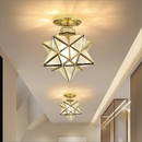 Axya Luxury Crystal Ceiling Light - Minimalist Three Color Dimming Eye Protection Light