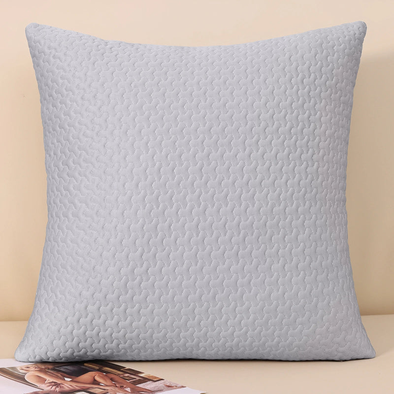 Axyaa Three-Leaf Clover Pillow Cover: Breathable, Dust Protection, Cute Design
