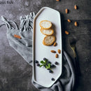 Axyaa Geometric Ceramic Sushi Plate Set