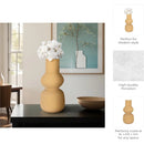Axyaa 3D Printed Vase – Stylish Home Decor Accent for Living Room, Bedroom, and Table