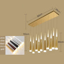 Axyaa Modern Chandelier Pendant for Elegant Dining Room Lighting.