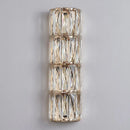Axyaa Crystal LED Wall Lamp for Luxury Indoor Lighting in Living Room
