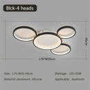 Axyaa Circle LED Ceiling Lights Modern Creative Design for Living Room Hall Bedroom