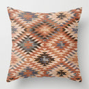 Axyaa Geometric Brown Pillowcase - Home Decor Sofa Cushion Cover