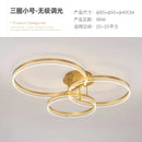 Axyaa Modern Round LED Ceiling Light with Remote Control