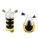 Axya Double Layer Glass Bottle for Condiments and Seasonings