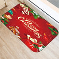 Axyaa Christmas New Year Home Decor Entrance Door Mat Non-Slip Living Room Hallway Carpet
