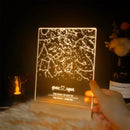 Axyaa Personalized Constellation Chart Lamp for Couples MOM DAD LOVE Family Birthday Gift
