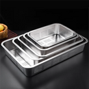 Axyaa Stainless Steel Drain Storage Tray for Kitchen Organization
