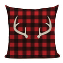 Linen Christmas Cushion Covers for Couch Living Room - Axyaa Glam Décor
