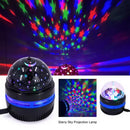 Starry Sky Projector Lamp by Axyaa: Colorful Night Light Magic Ball Rotation