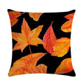 Axyaa Autumn Maple Leaf Sofa Cushion Cover 45*45 Throw Pillow Home Decor
