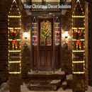 Axyaa Climbing Santa LED Light Strip with 8 Modes for Home Window and Tree