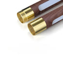 Axyaa Wood Pendant Lamp: Modern LED Walnut Strip Splicing Fixture