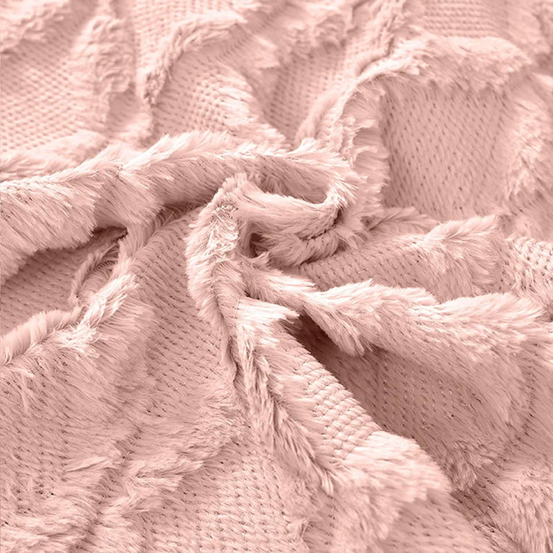 Pink Boho Rhombus Cushion Cover 45x45 for Living Room Chair by Axyaa