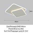Axyaa Modern LED Chandelier for Living Room Bedroom Dining Study Ceiling Lights
