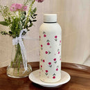 Axyaa Cute Tulip Insulated Thermos Bottle 304 Stainless Steel Water Cup