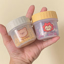 Axyaa Mini Pill Box with Handle: Clear Sealed Moisture-Proof Medicine Organizer