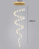 Axyaa Crystal Chandelier Set - Elegant Ceiling Lights for Home, Dining Room, Staircase