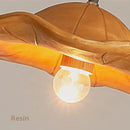 Axyaa Lotus Leaf Brown Pendant Light for Home, Coffee Shop & Restaurant Decor