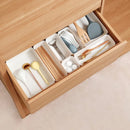 Axyaa Desk Organizer Set: Student Storage Box with Built-in Partitions, Ideal for Stationery and Cosmetics