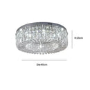 Axyaa Elegant Crystal Ceiling Lamp for Home Dining Room & Bedroom Lighting